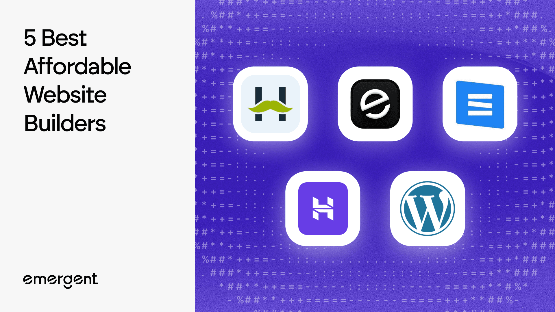 Best Affordable Website Builders