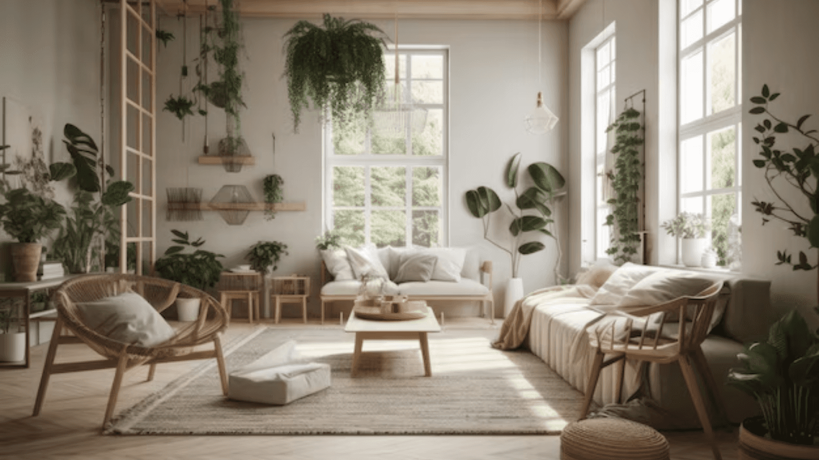 Scandinavian Living with Indoor Plants