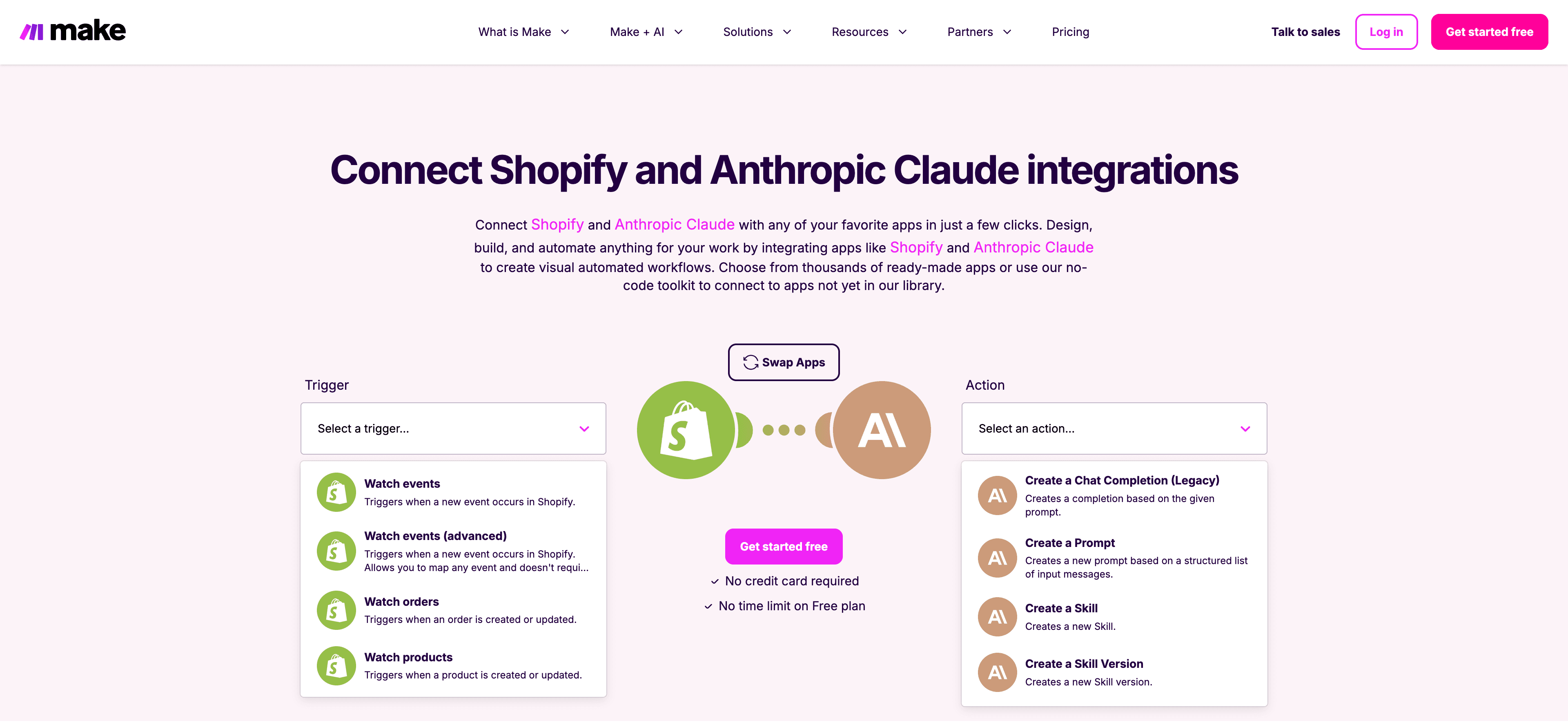 make shopify claude integration screenshot