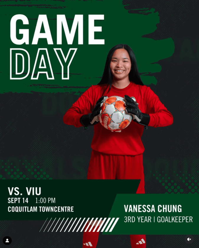 Douglas Royals Graphic design social media post