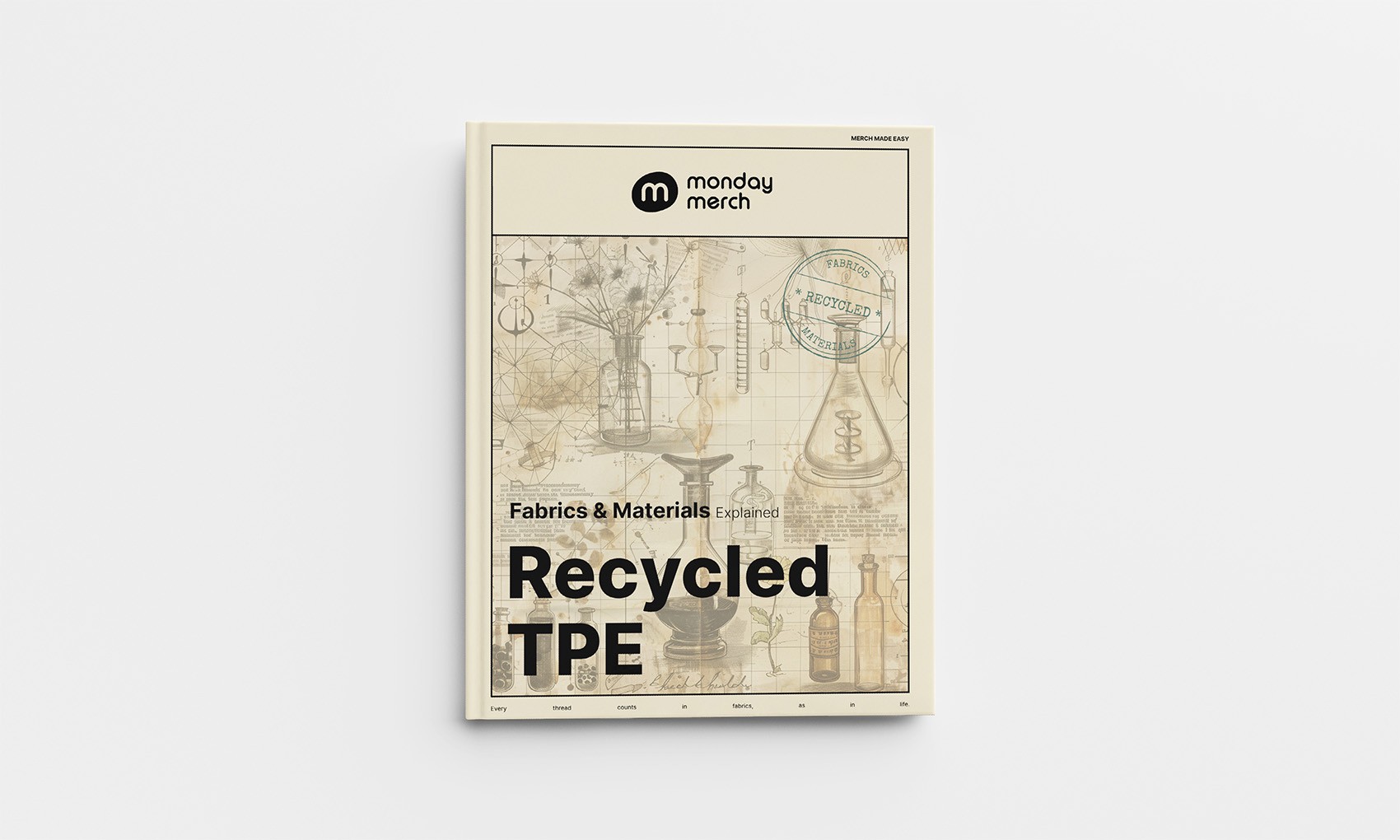 Monday Merch Tissus et Matériaux Livre TPE Recyclé