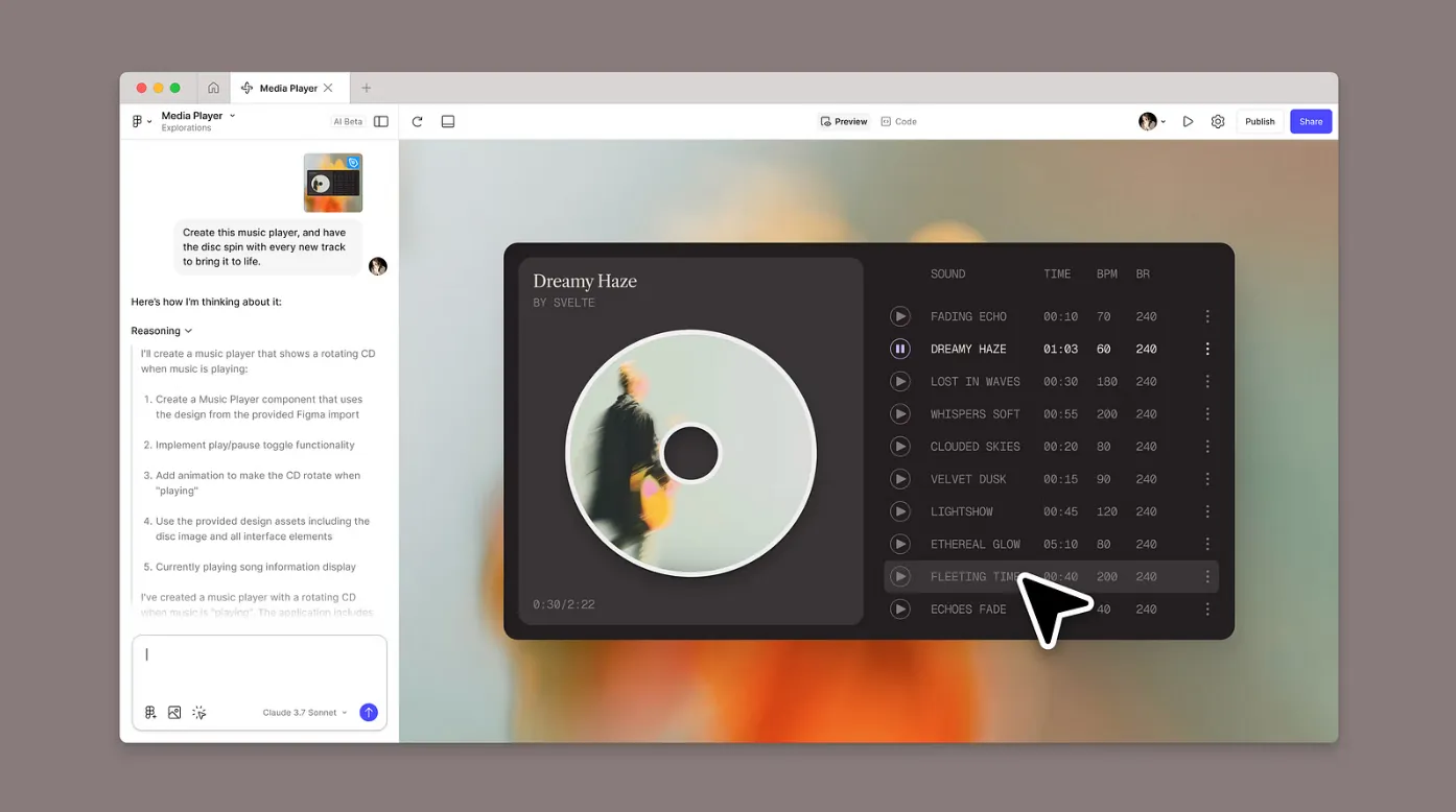 Stylish Modern Wristwatch