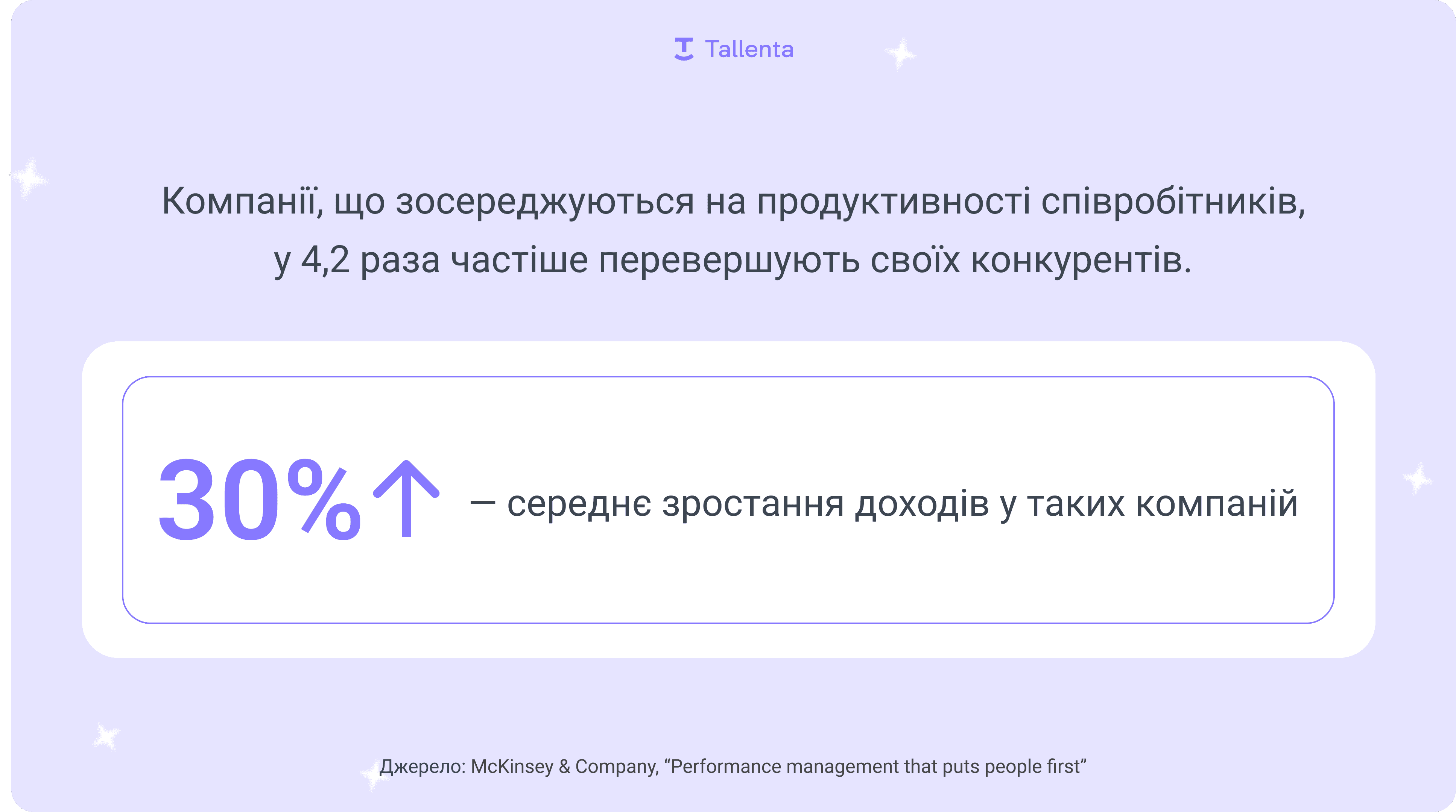 Компанії з фокусом на продуктивності працівників демонструють стабільне зростання доходів і конкурентну перевагу на ринку