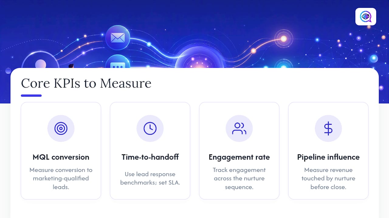 Four key lead nurturing KPIs