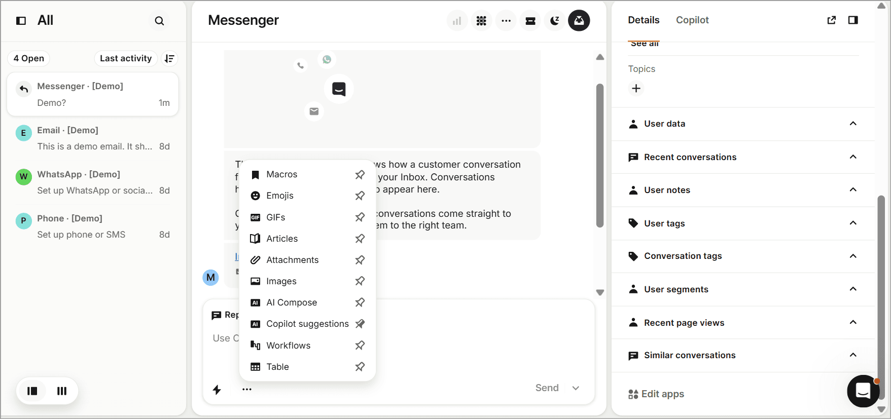 Intercom Inbox