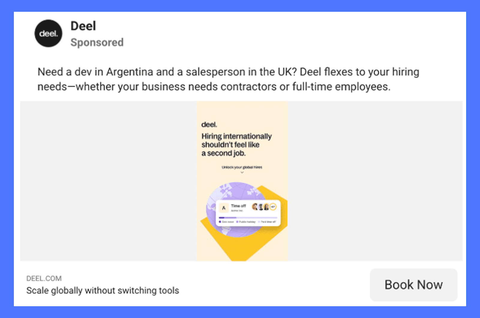 Deel - Scale Globally Without Switching Tools