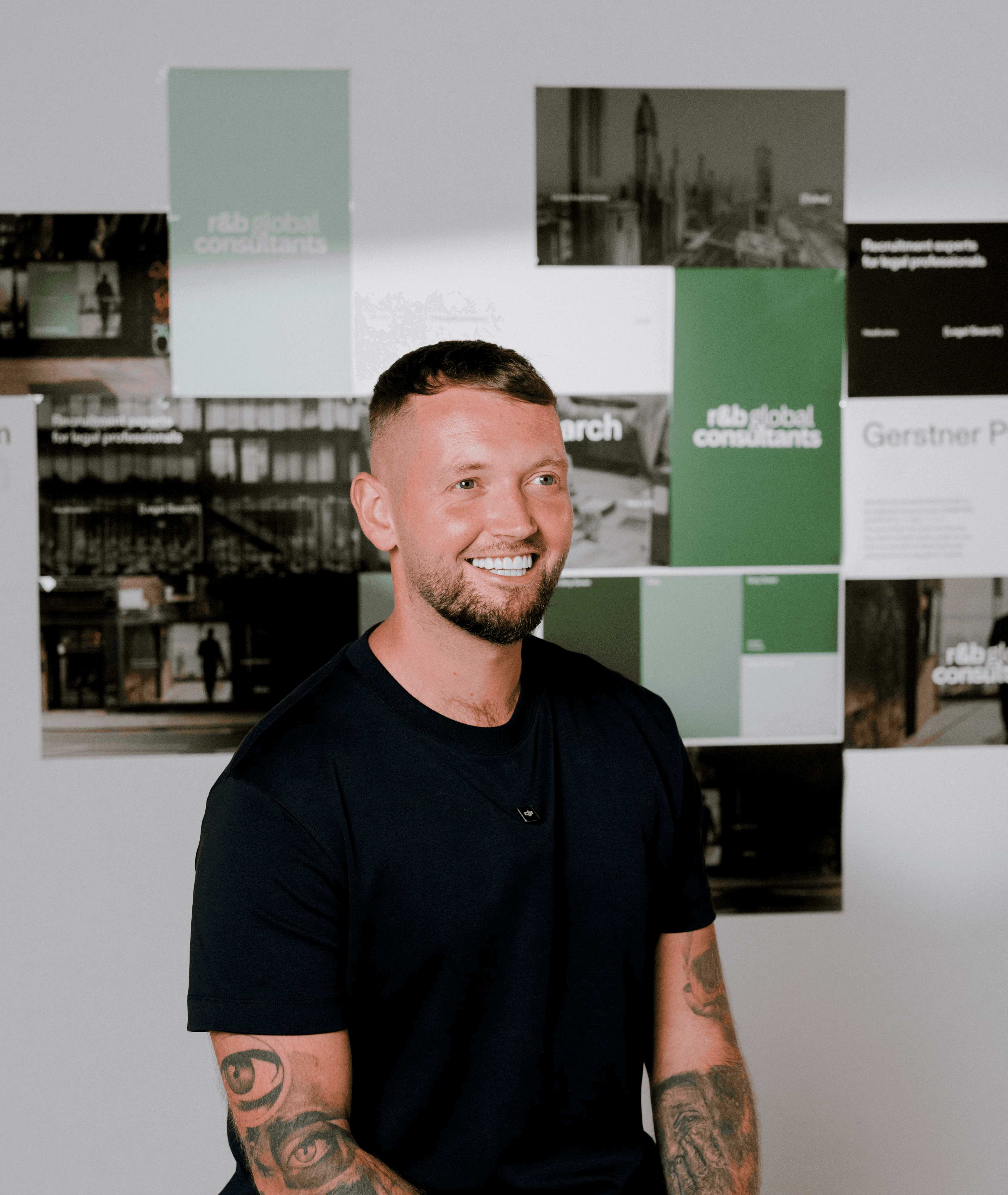 Barney Gibson at R & B Global Consultants retained legal recruitment partnership event