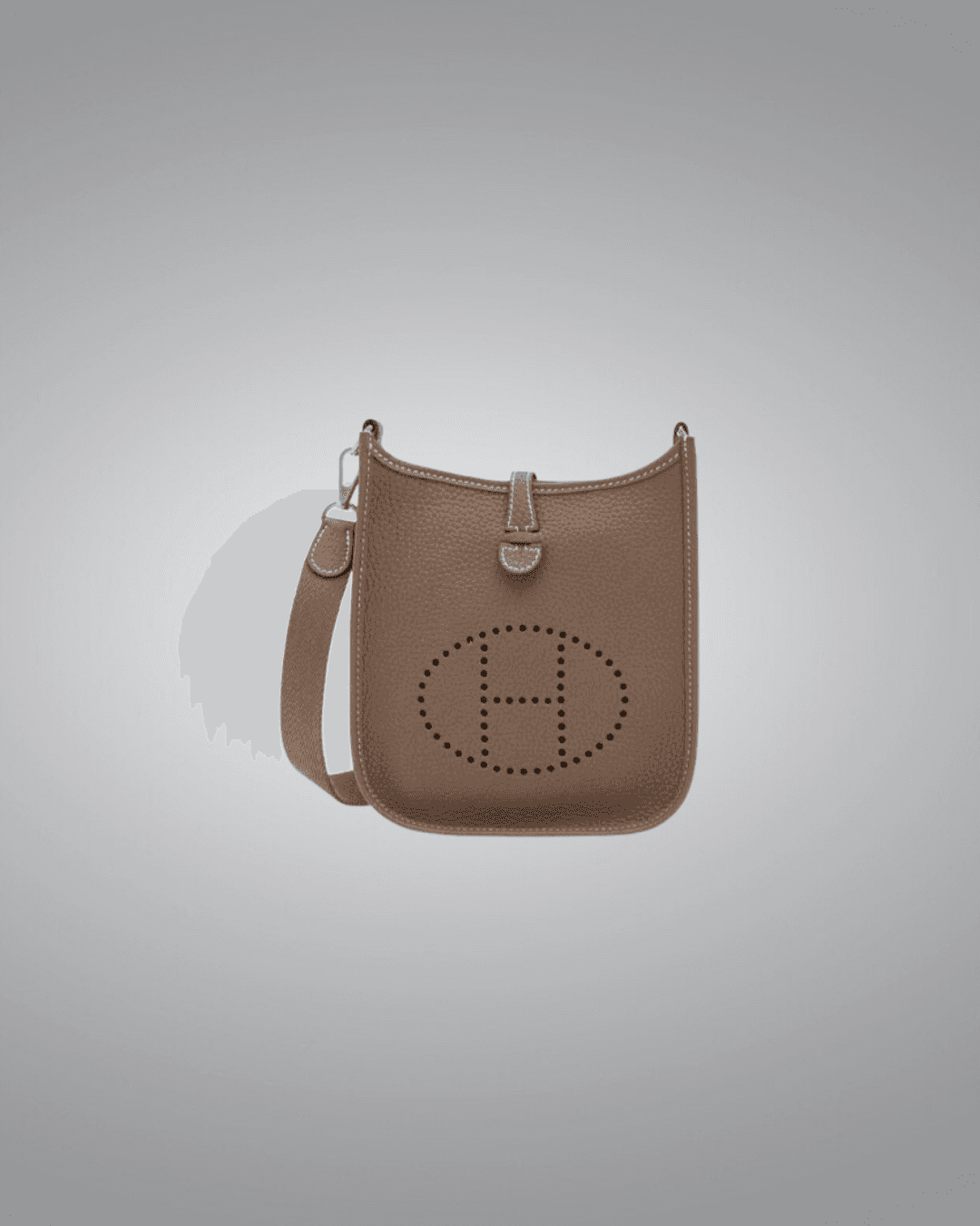 Hermes Evelyne Mini Bag in Etoupe