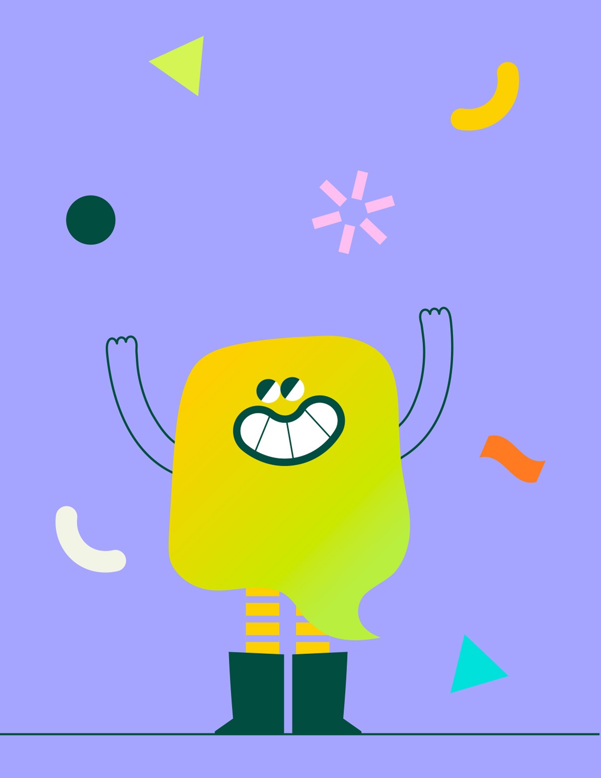 brand illustrations for kids brand