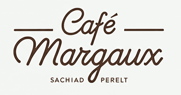logo for "Cafe Margaux", white background