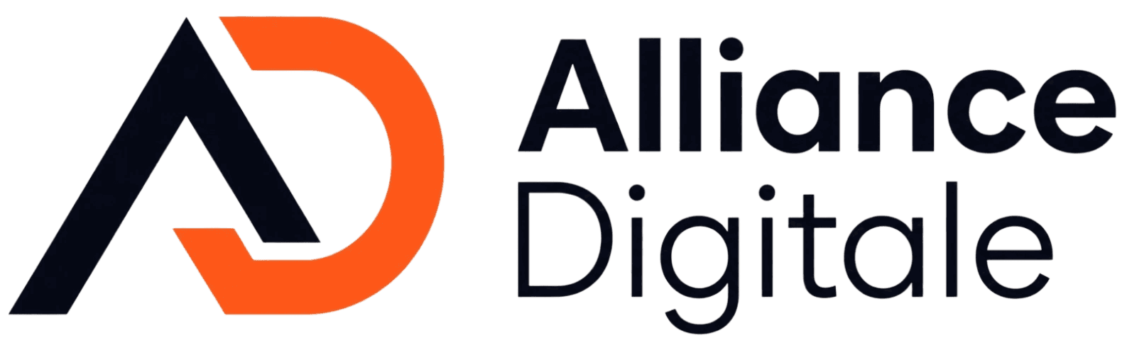 Logo Alliance Digitale, agence de marketing local à Clermont-Ferrand.