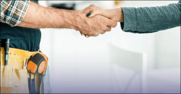 Business Partners Shaking Hands