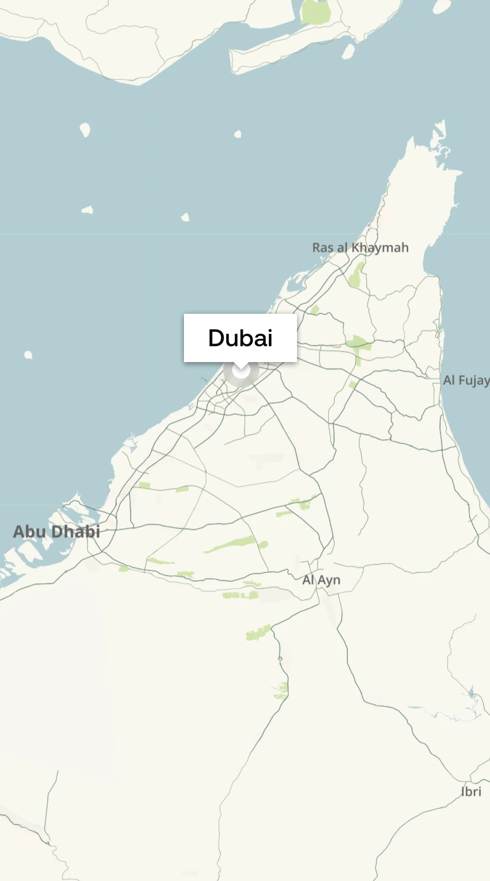 Dubai Map