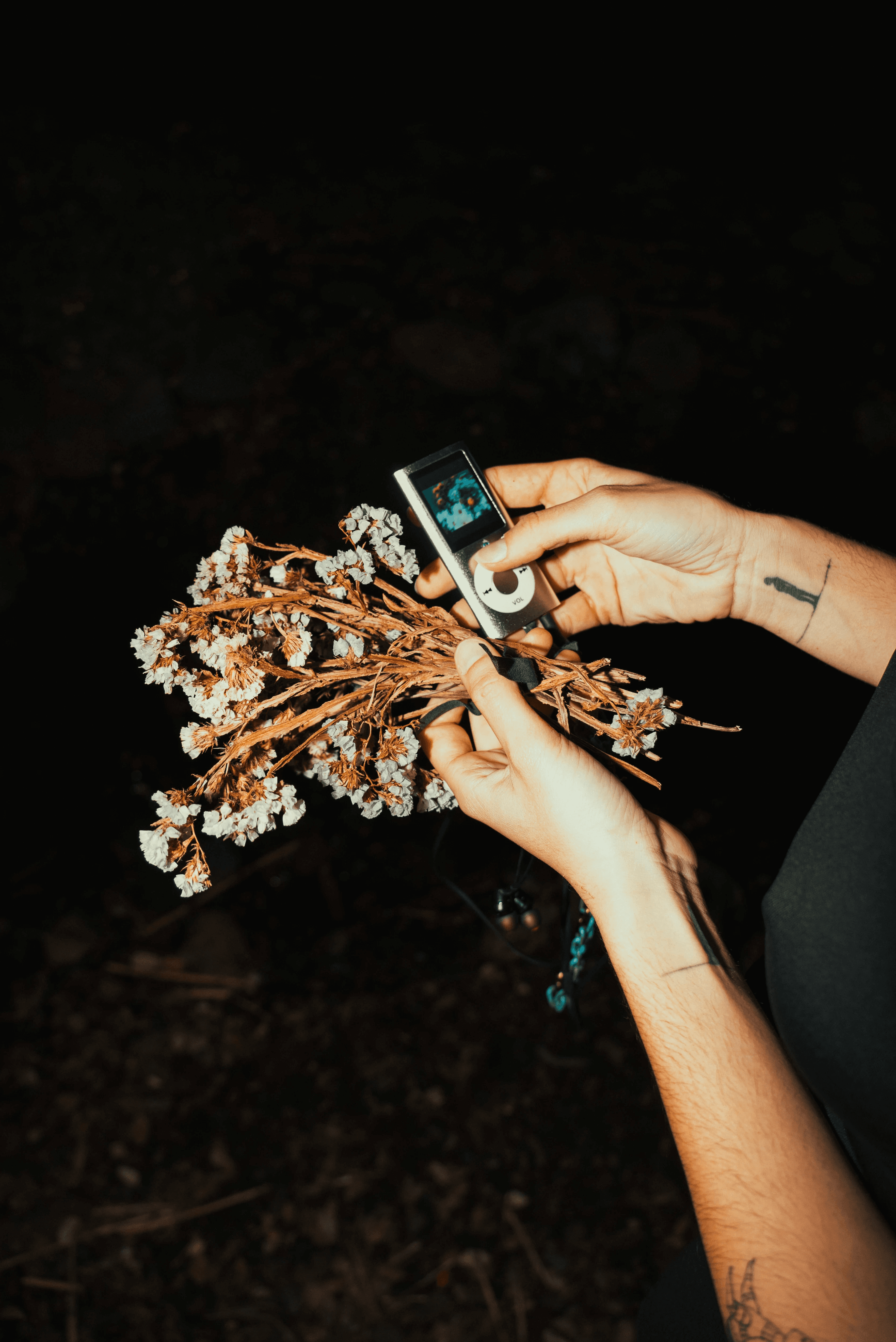 Colorful still life picture of flowers