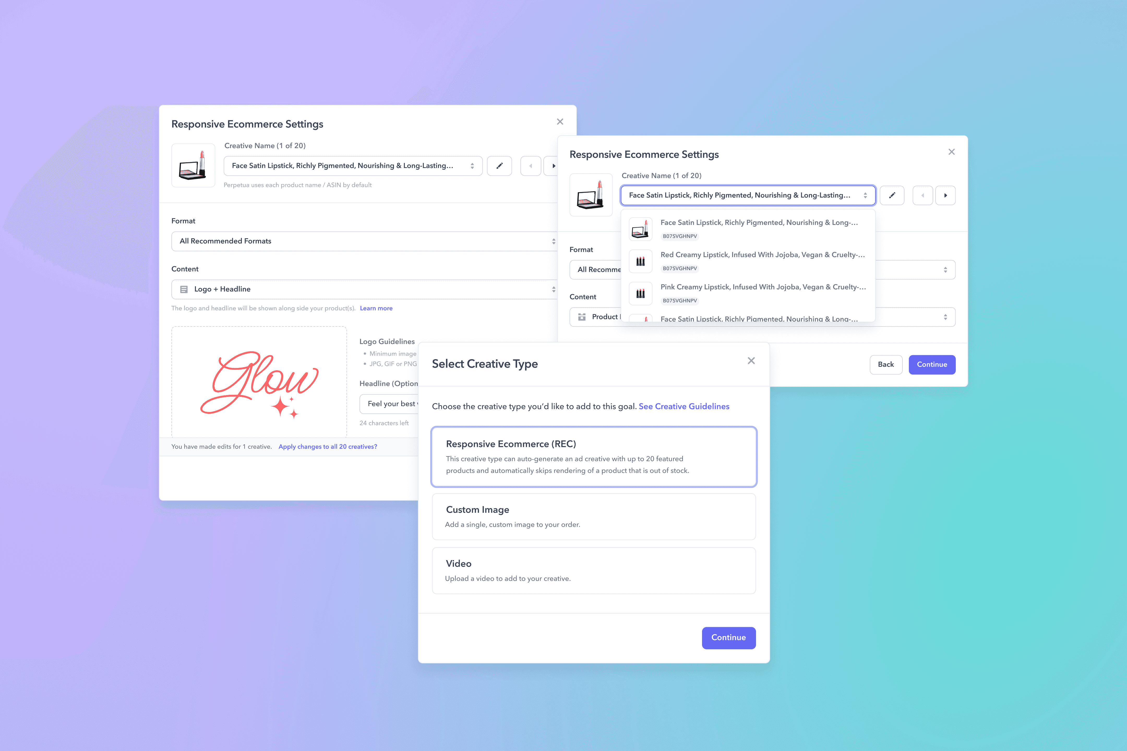 Sponsored brand "goal" launch for the Walmart ad marketplace