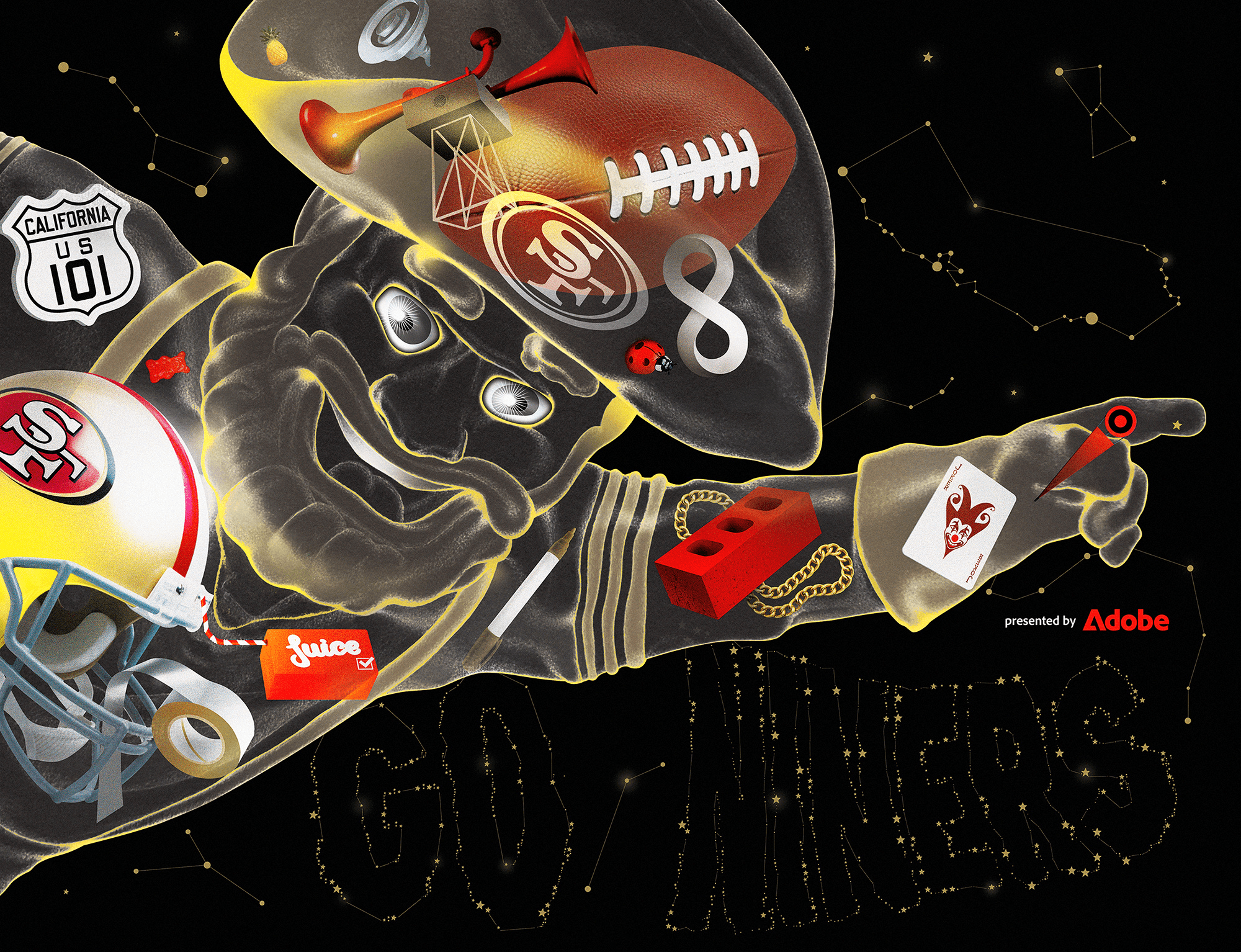 49ers Brand Design for Levi’s® Stadium