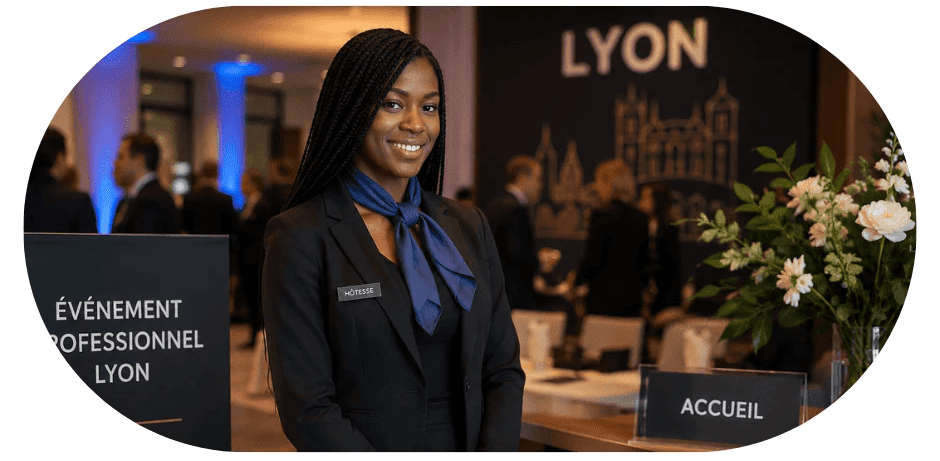 Hotesse Lyon event