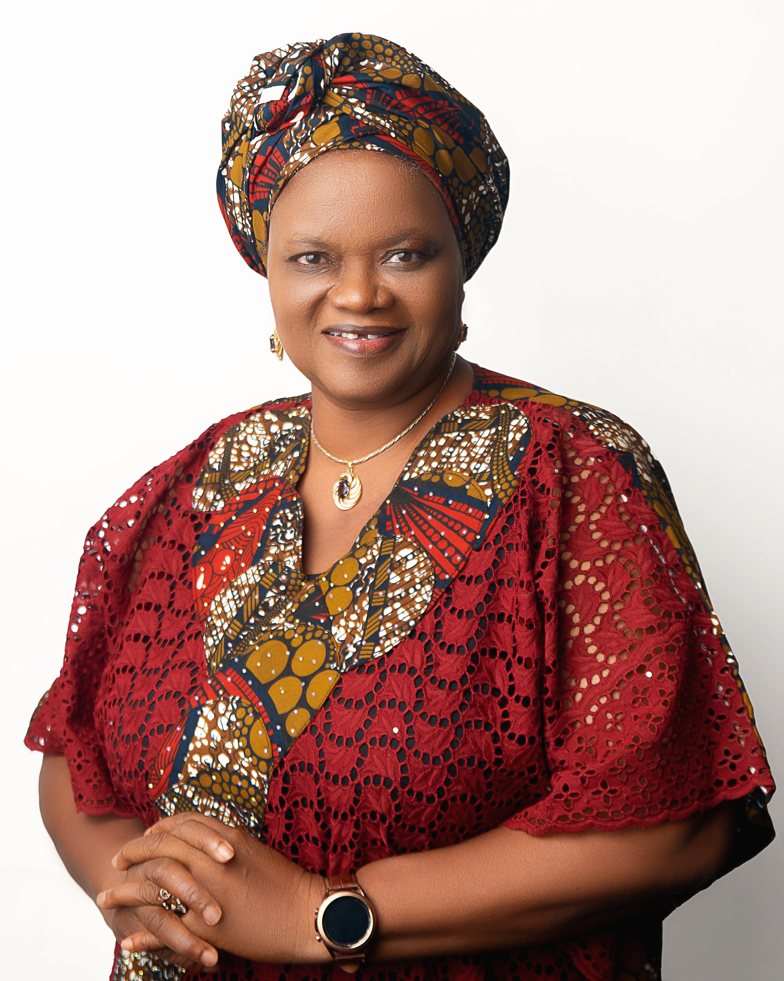 A lady with mic