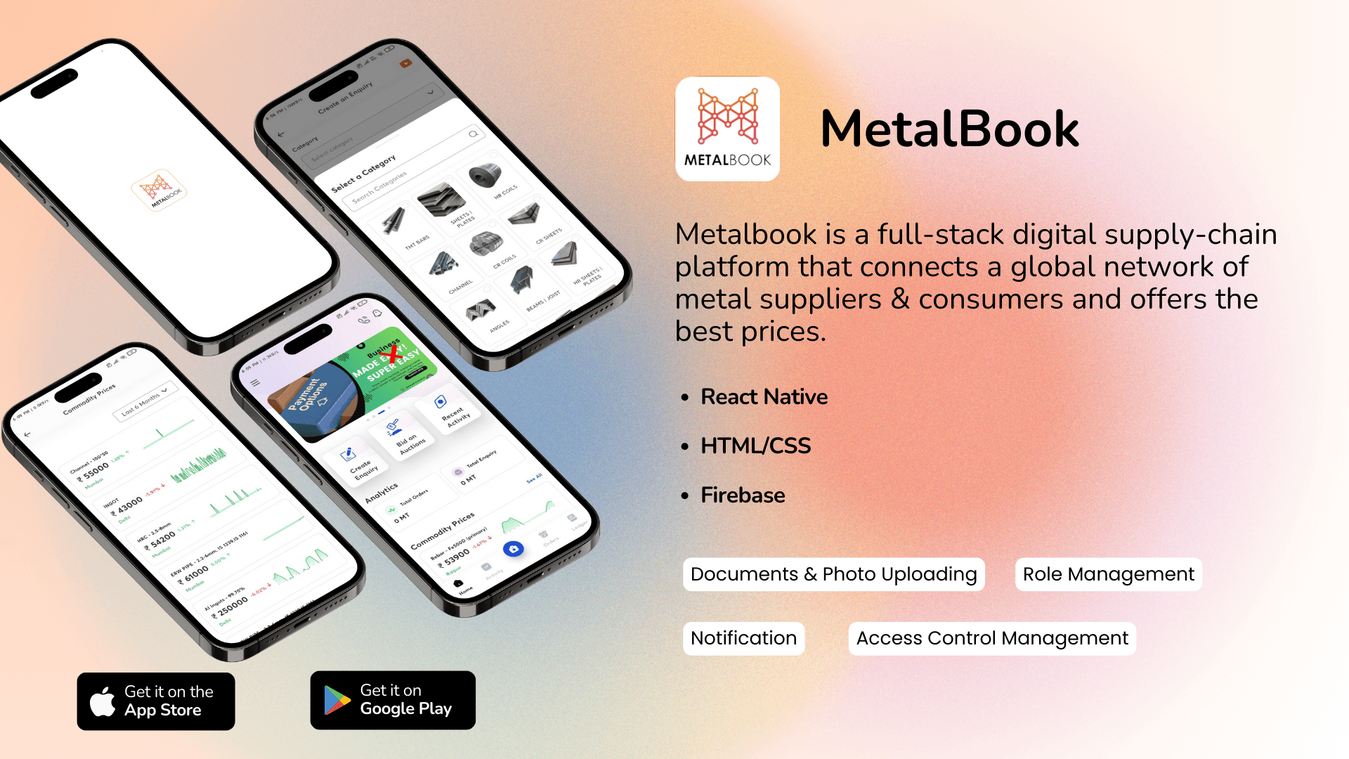 MetalBook App