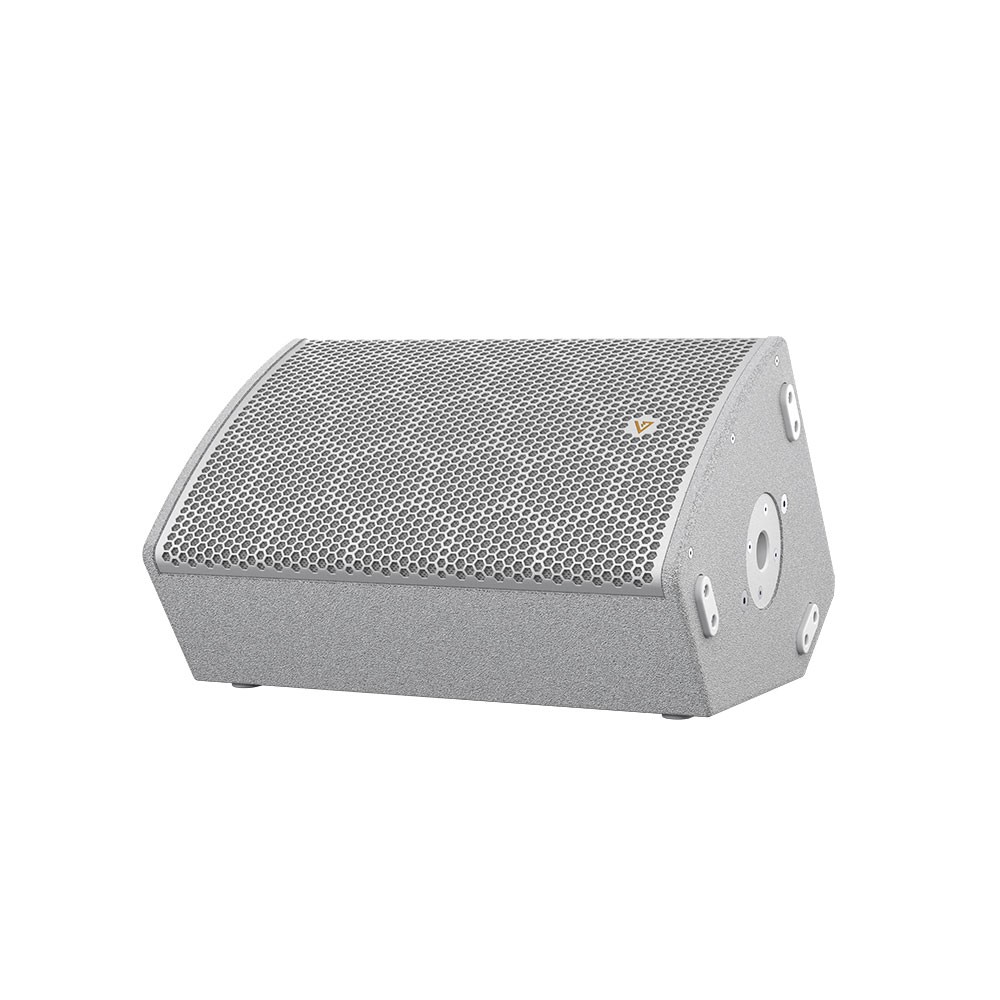 Stage monitor speaker with mesh grill