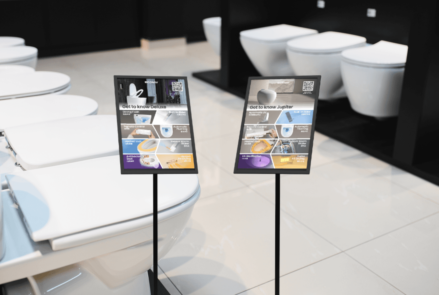 Smart Toilet Infographics