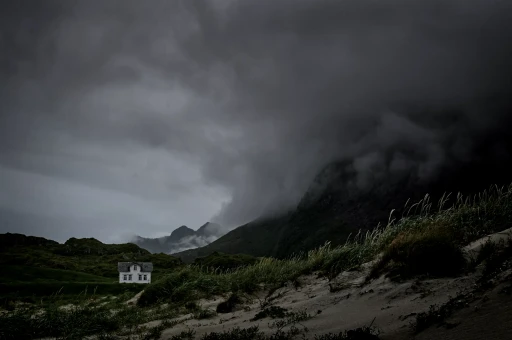 Squall on the coast road