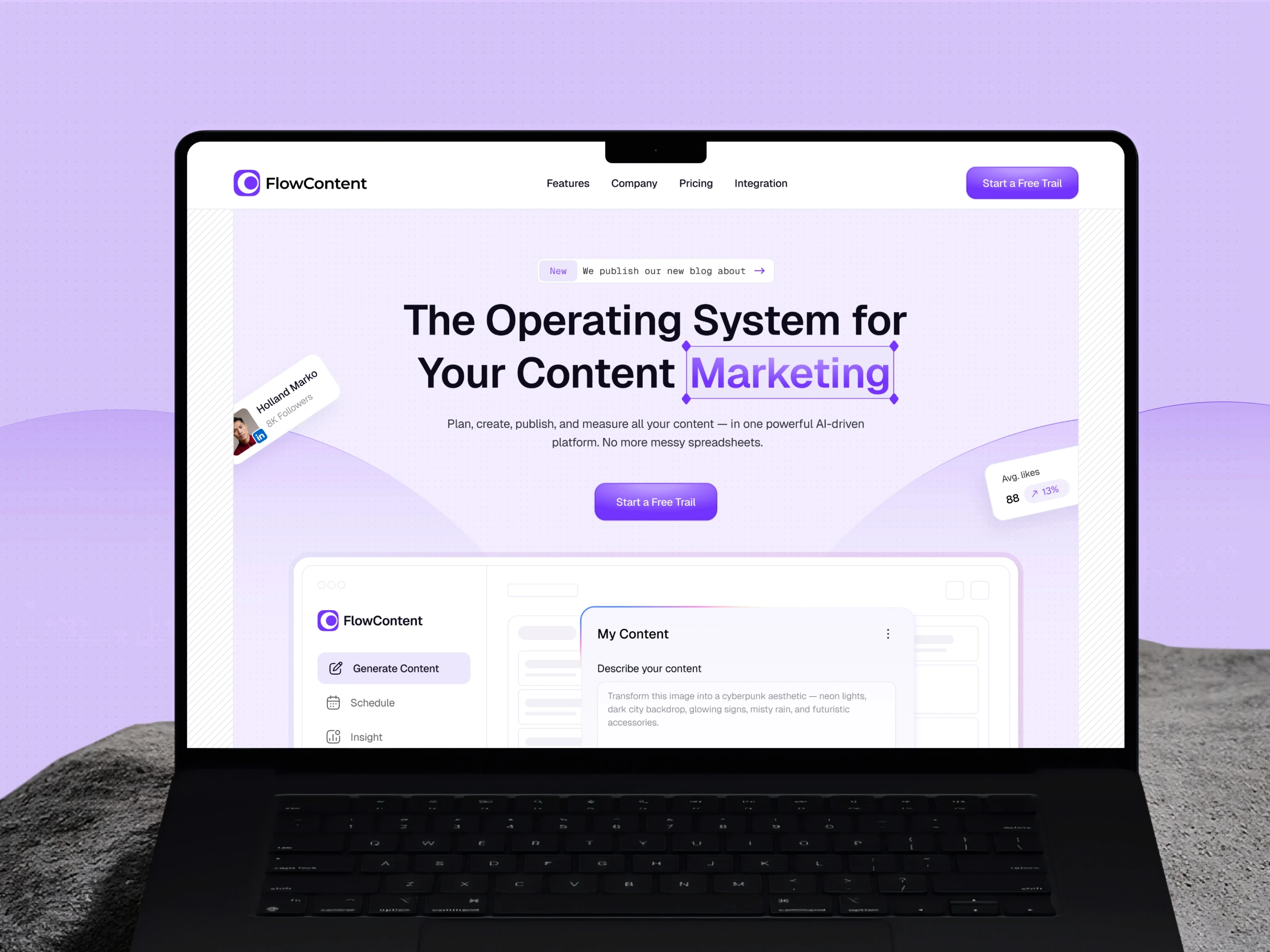 AI-Powered Content Management & Automation Template