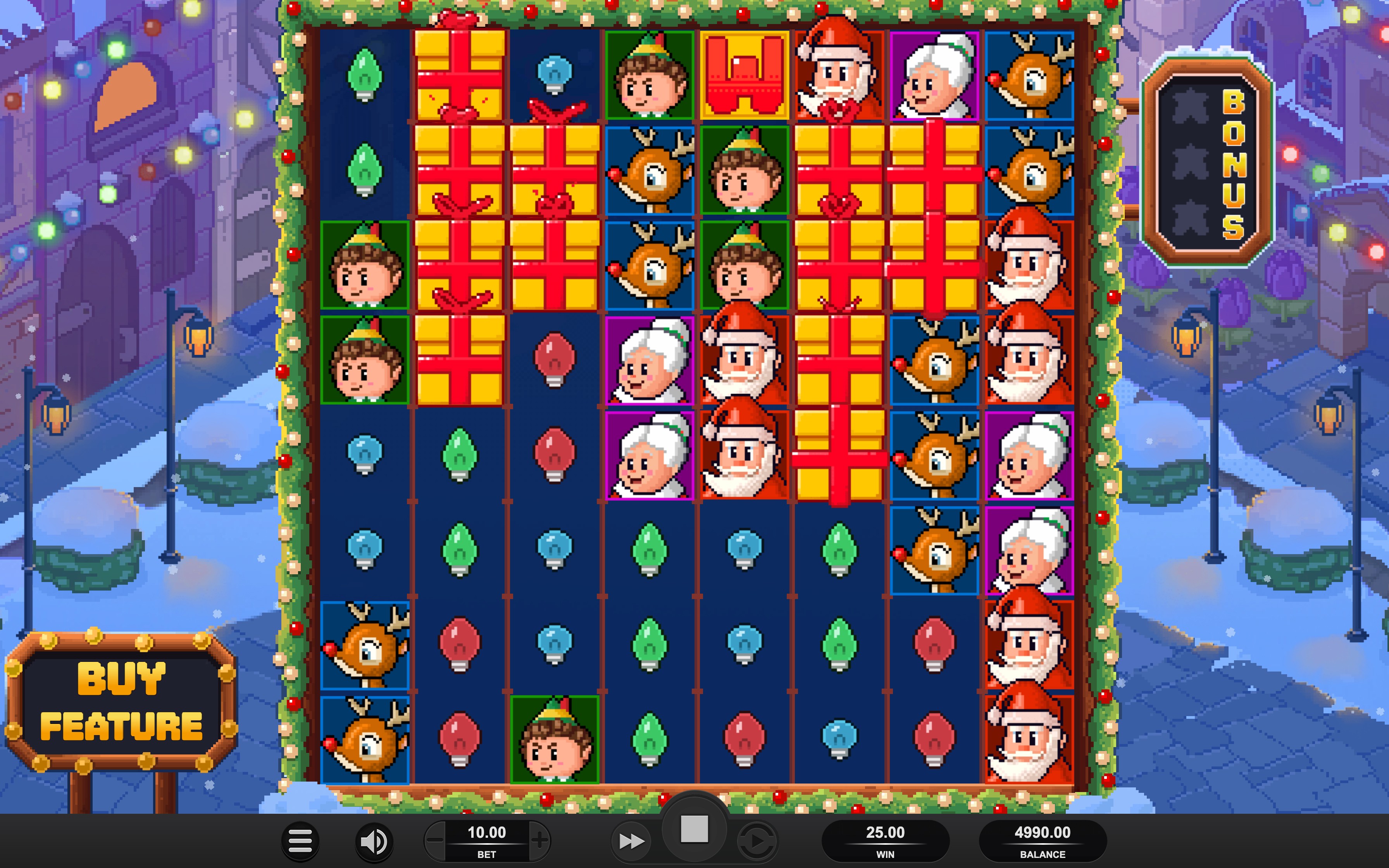 Santa's Stack - capture officielle Relax Gaming