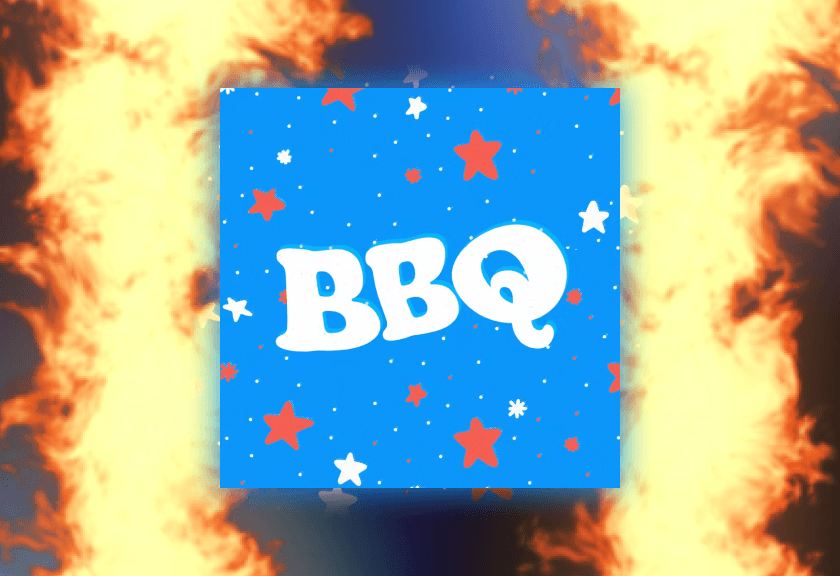 Dreamy baby shower invitation template with a cosmic blue background and illustrated baby carriage glowing under stars.