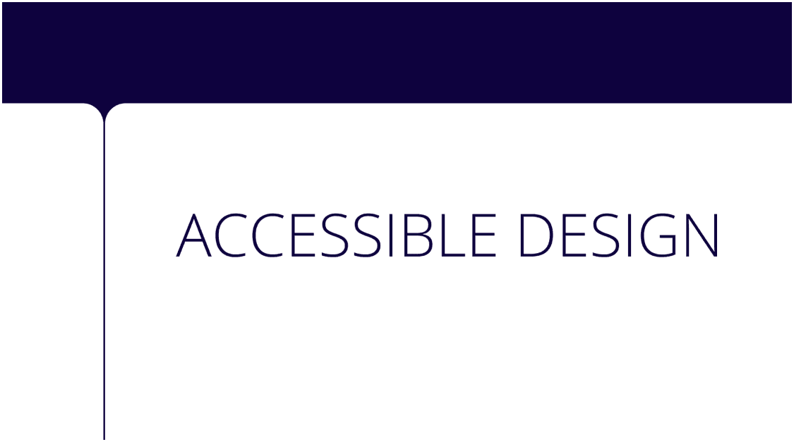 Accessible Design