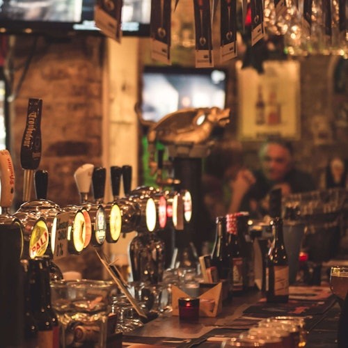 Az egyik bár, amit meglátogatunk a túra során