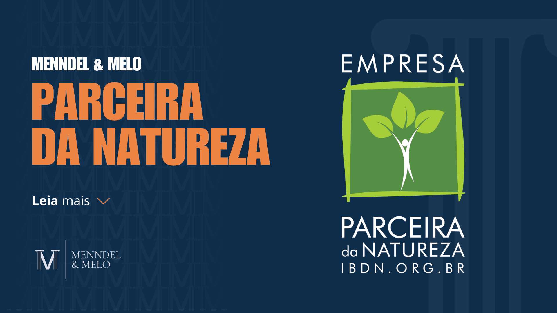Menndel & Melo empresa parceira da natureza