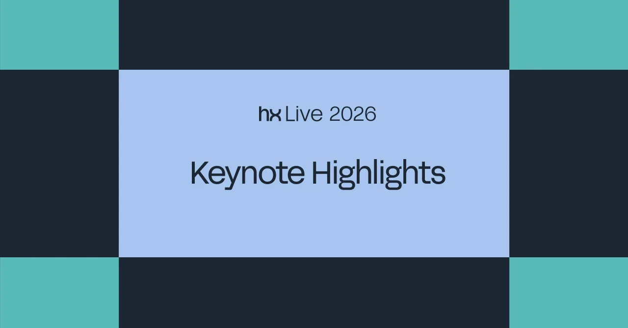 hx Live London 2026 event banner with colorful border and event title.