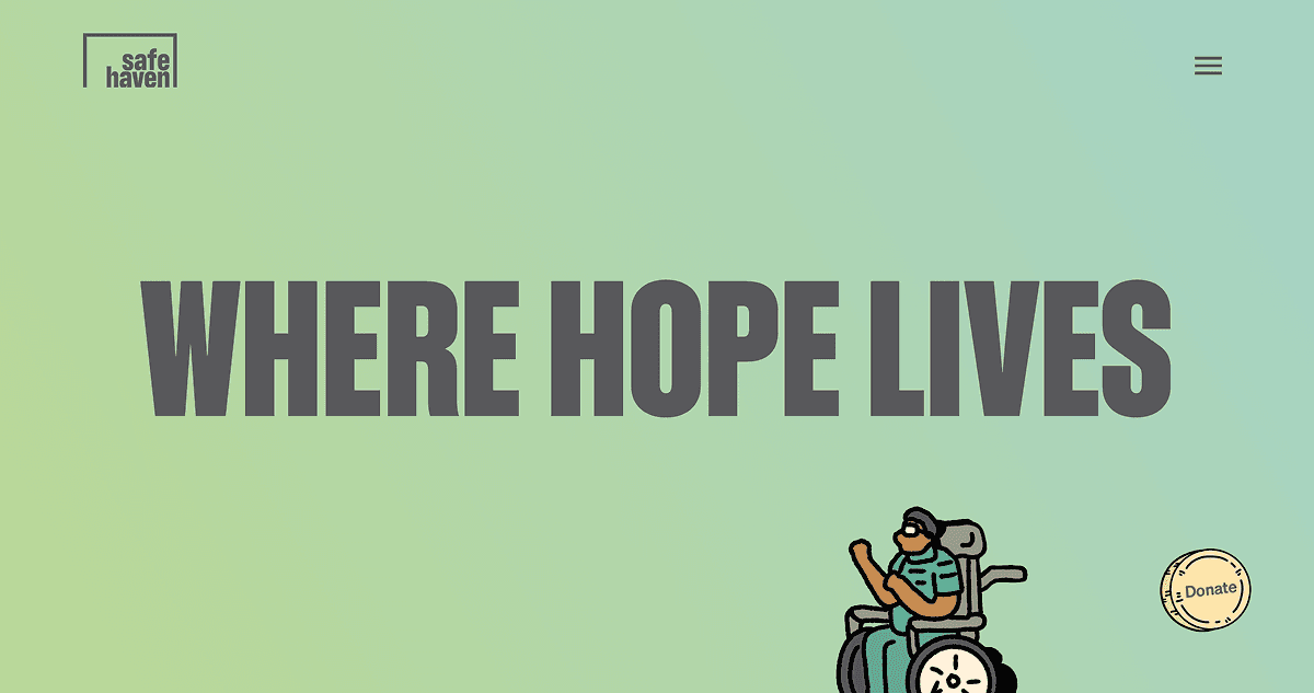 The Safehaven Project for Community Living logo
