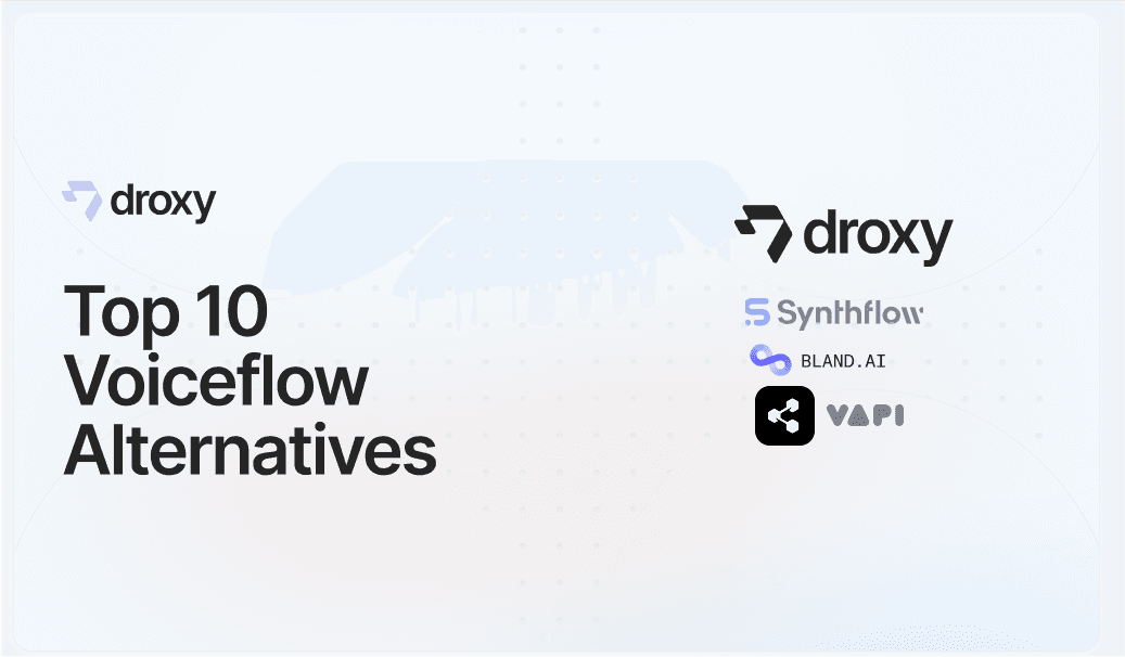 Top 10 Voiceflow Alternatives