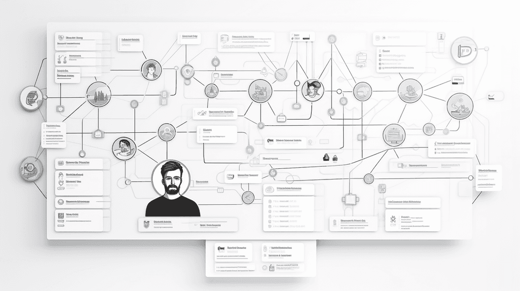 Wireframe flow image