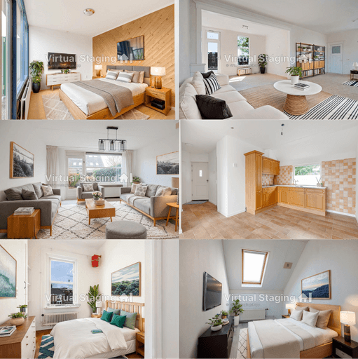 RoomLift AI Virtual Staging result