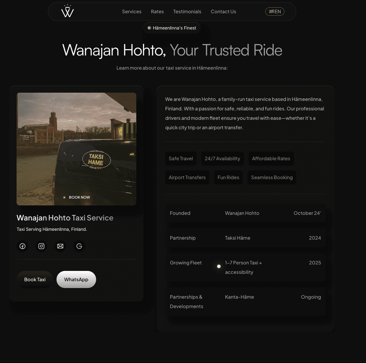 wanajan hohto website