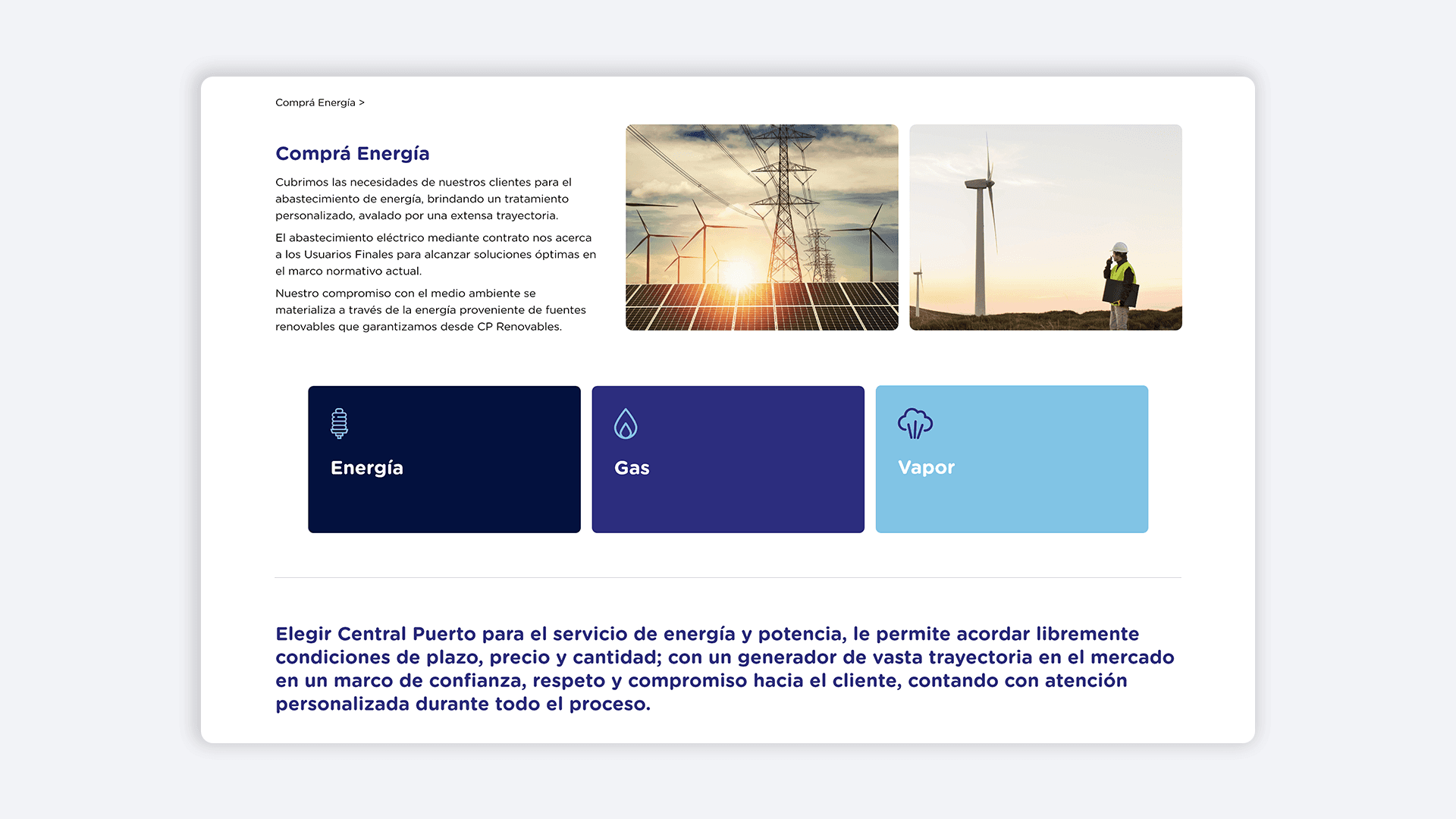 A webpage layout featuring text sections and colorful blocks in blue shades, showcasing images and typography.