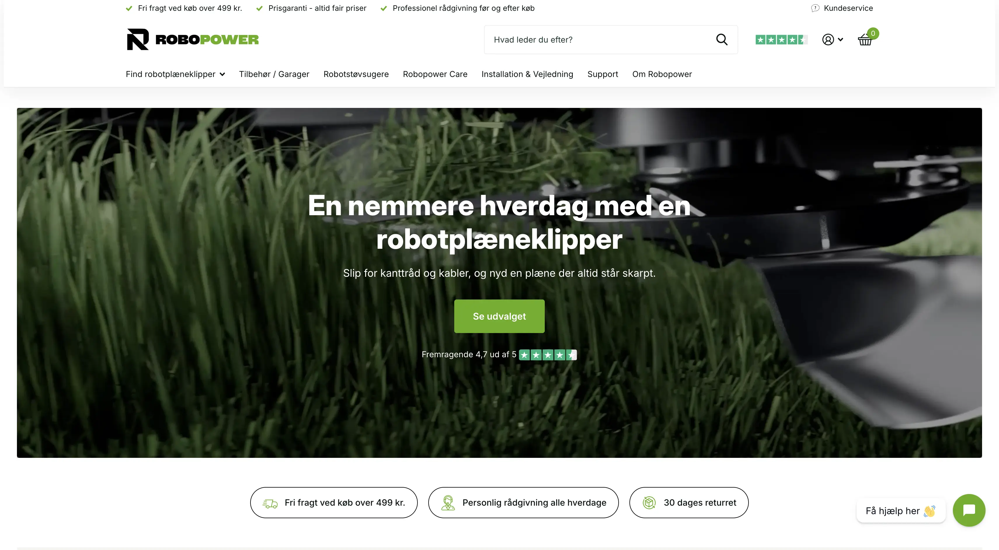 Webshop designet af ME Digital