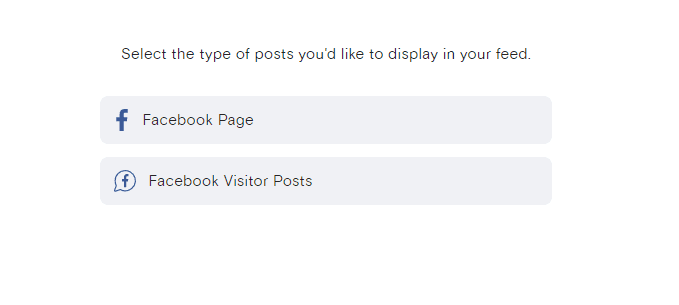 Type of Facebook content to add to a Wix website
