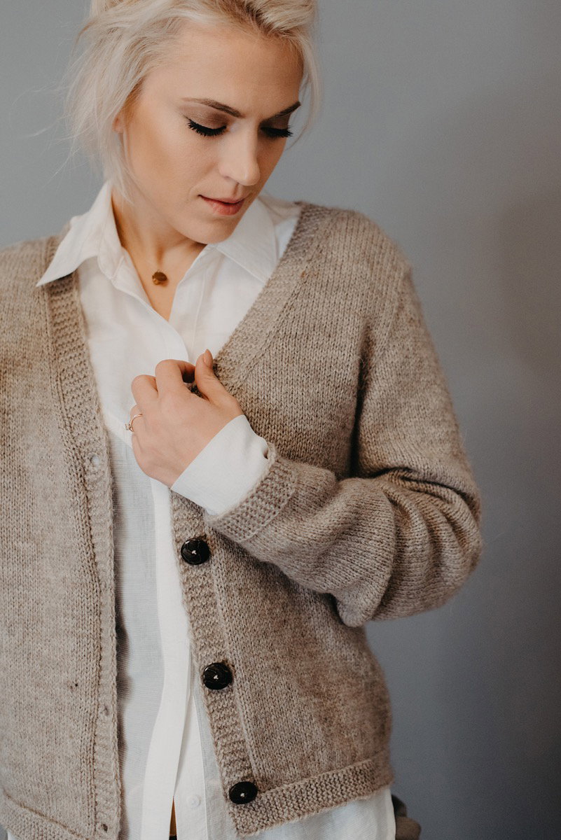 Misty Morning Cardi knitting pattern, photo 3