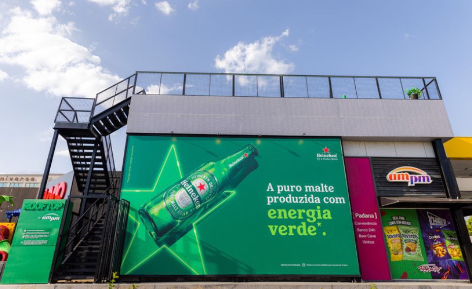 AmPm e Heineken inauguram rooftop em loja de conveniência 