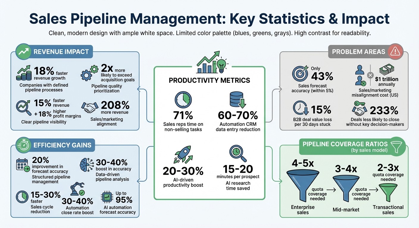 Sales Pipeline Management Key Statistics and Benefits