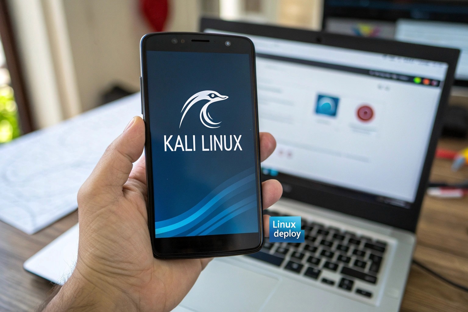 Kali Linux on Android with additional Linux Deploy