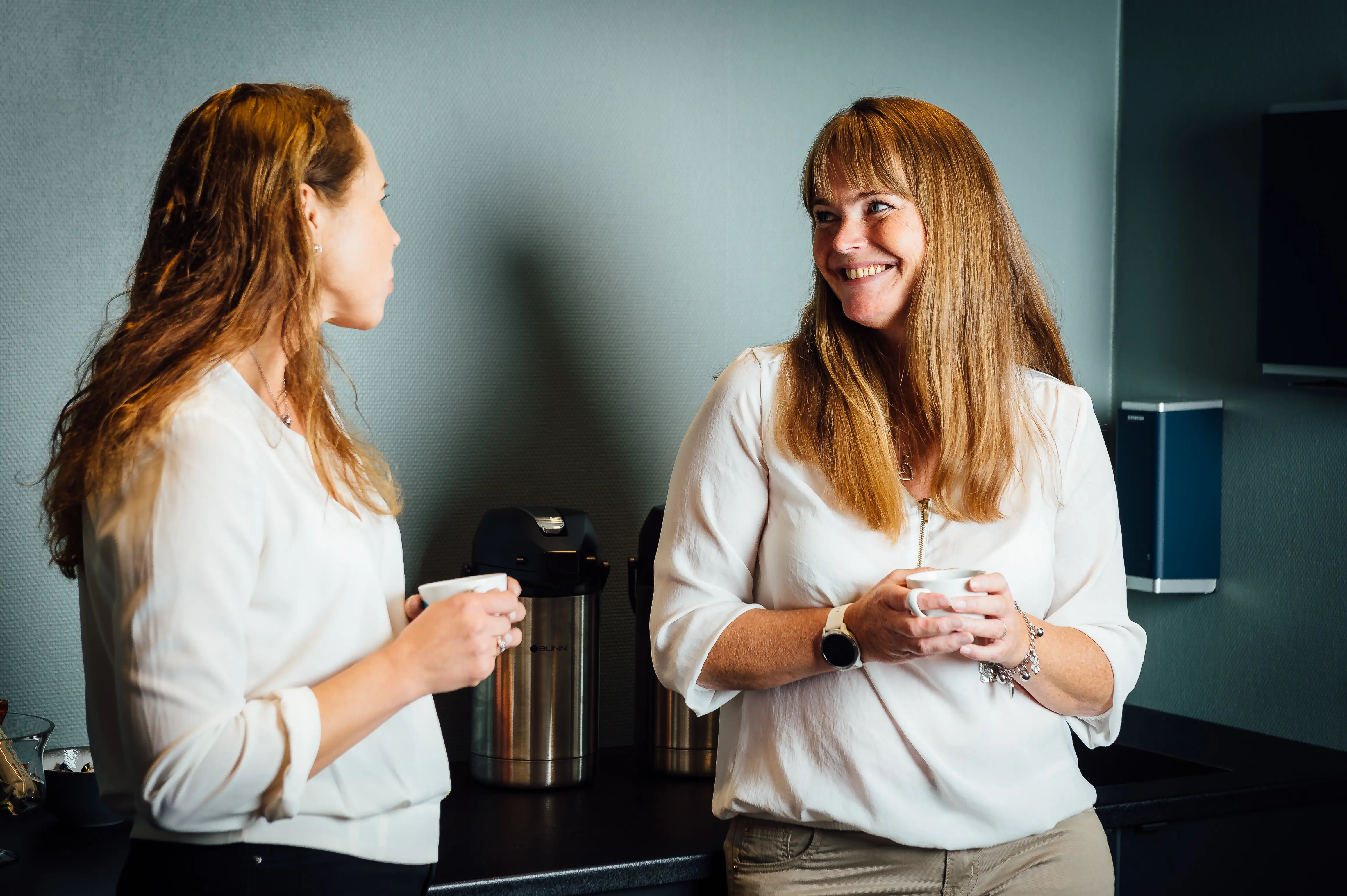 Procano consultants in conversation with a customer