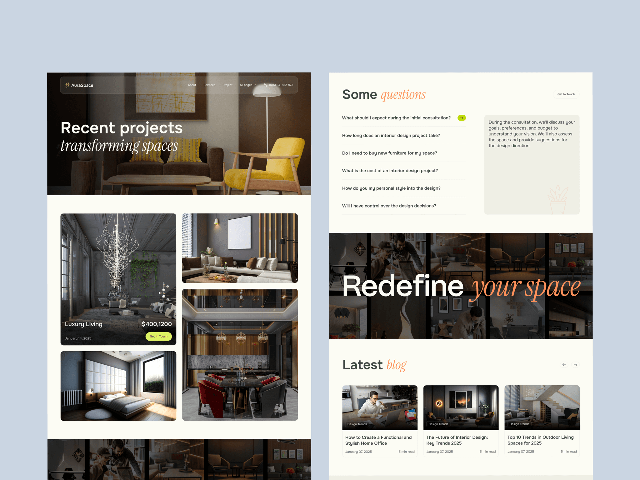 Residential Interior Design Agency