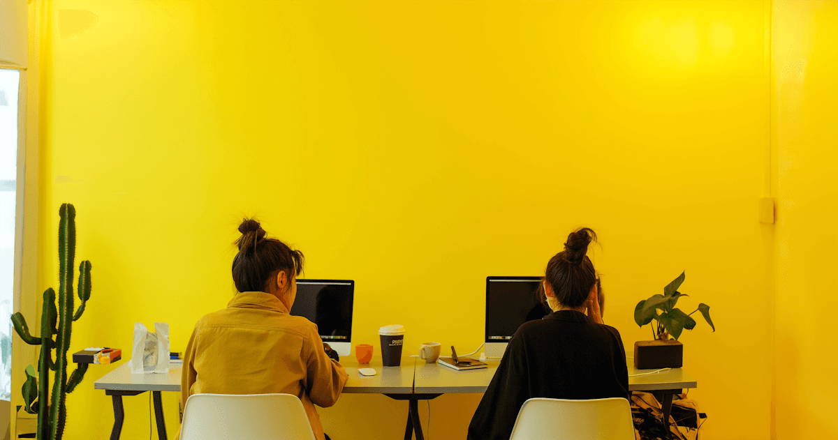 Yellow office