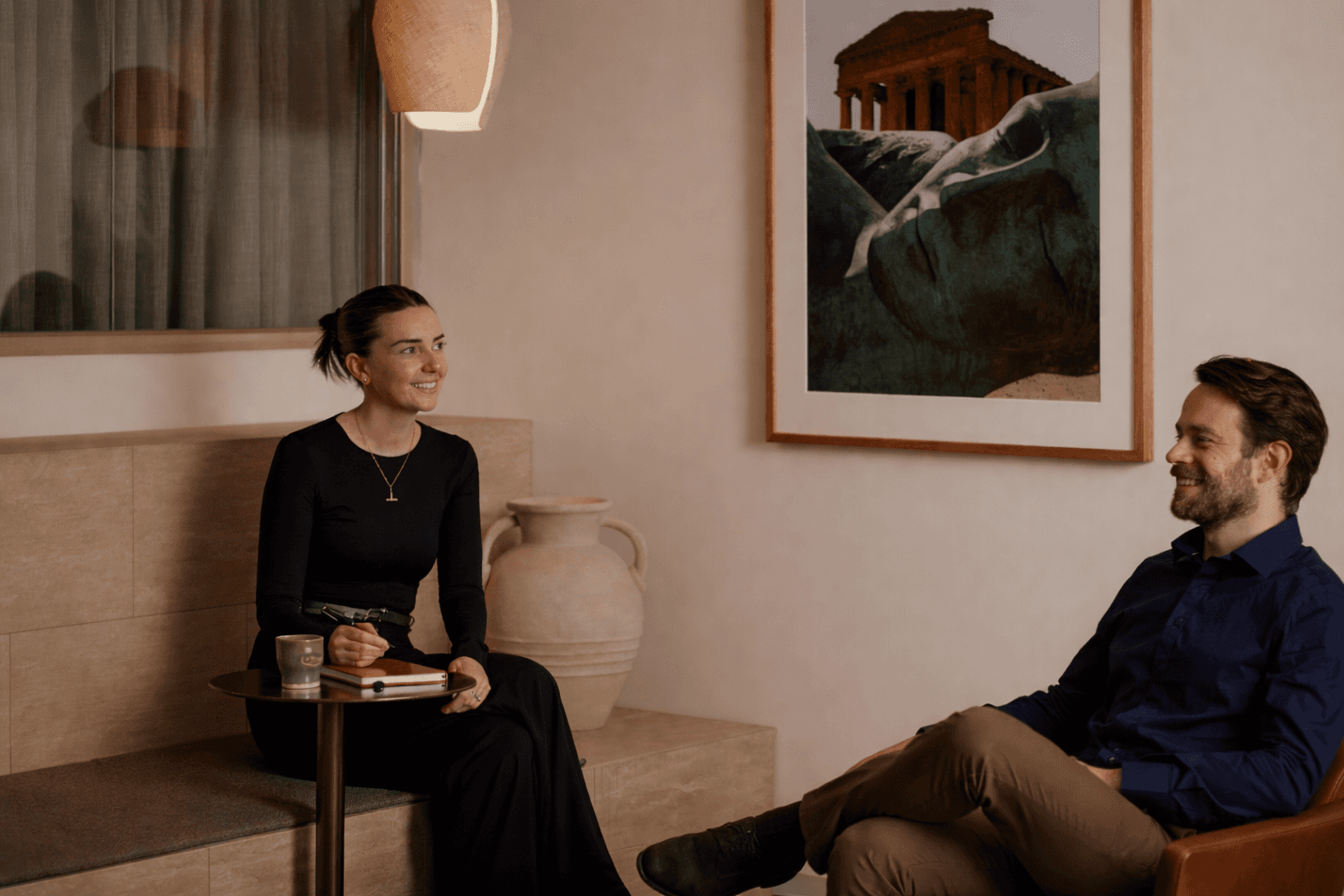 Website template for professionals, creative, and studios. Build with framer and figma