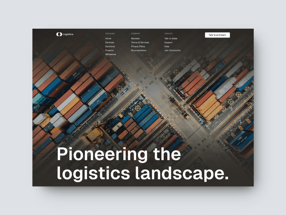 Logistics Website